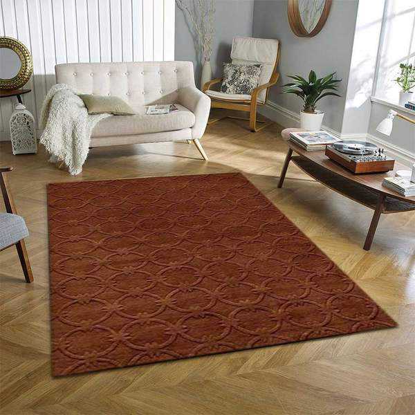 Brown Southwestern Area Rug