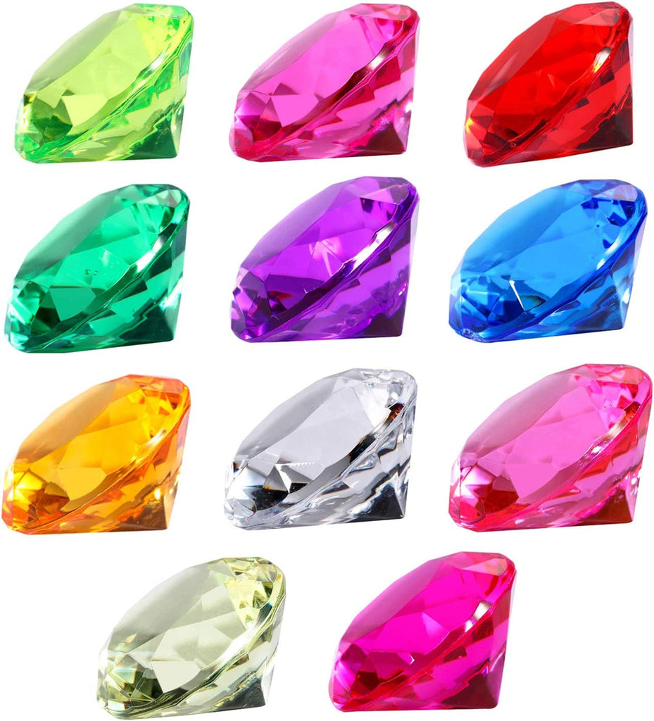 Deodari Multi-Colored Acrylic Gems