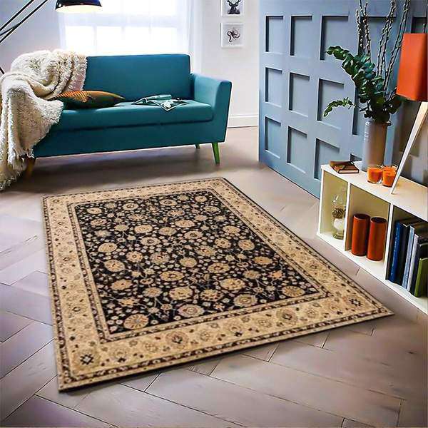 Black Ziegler Area Rug