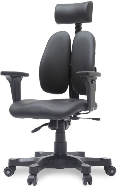 Dual-Backrest Office Desk Chairs
