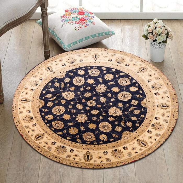 Black Ziegler Area Rug