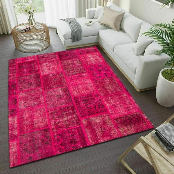 Multi-Color Overdyed Area Rug