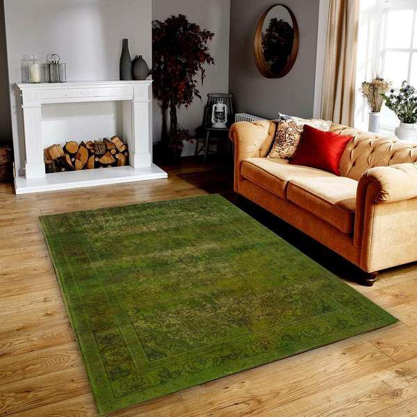 Use a mat or runner to protect your rug
