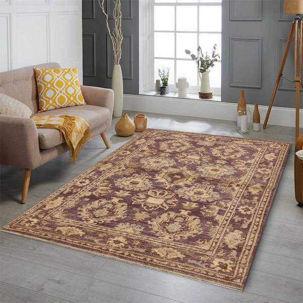 Use a mat or runner to protect your rug