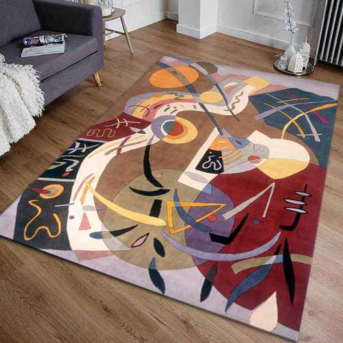 Multi-Color Geometric Area Rug