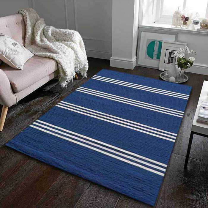 Navy Southwestern Area Rug