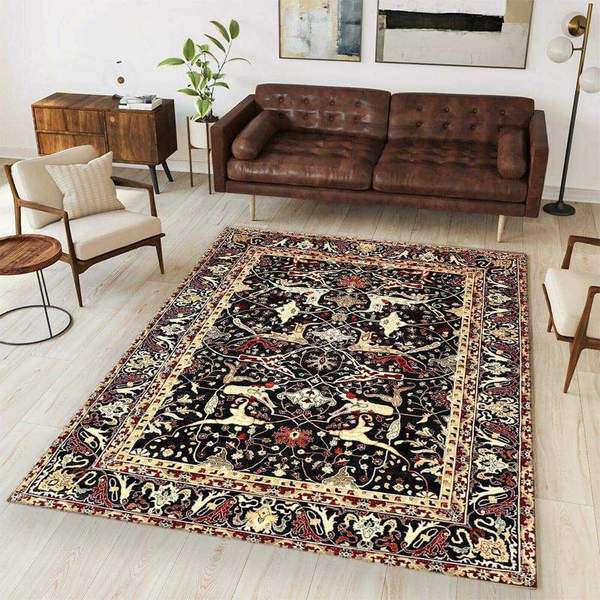 Black Ziegler Area Rug