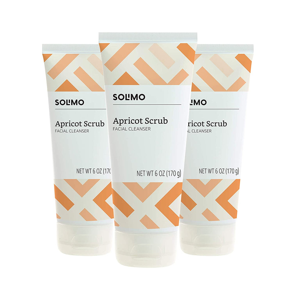 Solimo Apricot Scrub Facial Cleanser