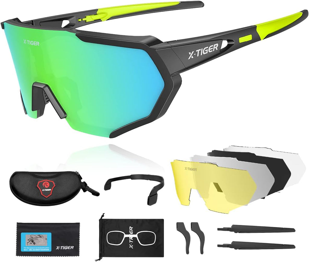 X-TIGER Polarized Sports Sunglasses