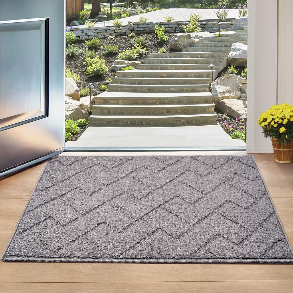 morgantag Indoor Door Mats Outdoor Mats for Home Entrance 24x36, Non-Slip  Dirt Entrance Rug Waterproof Door mats Indoor Floor Mat for House,Machine