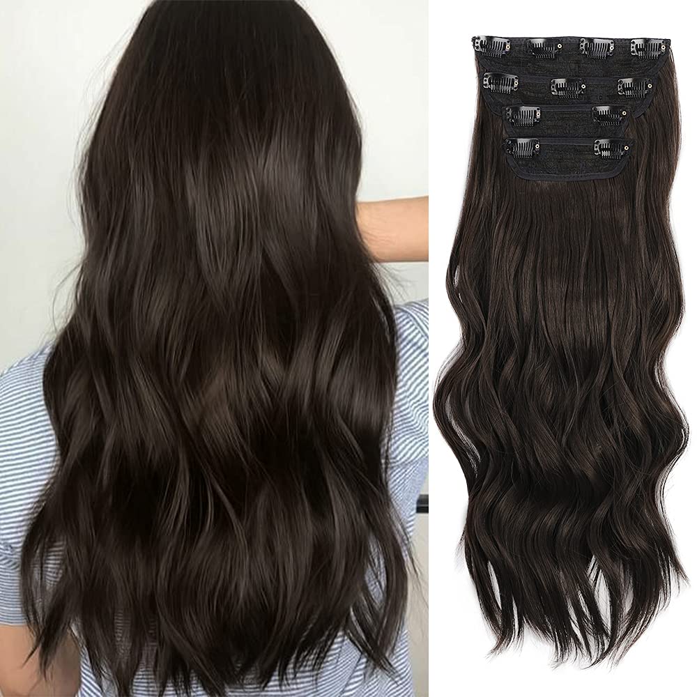 Sué Exquisite Dark Brown Hair Extensions