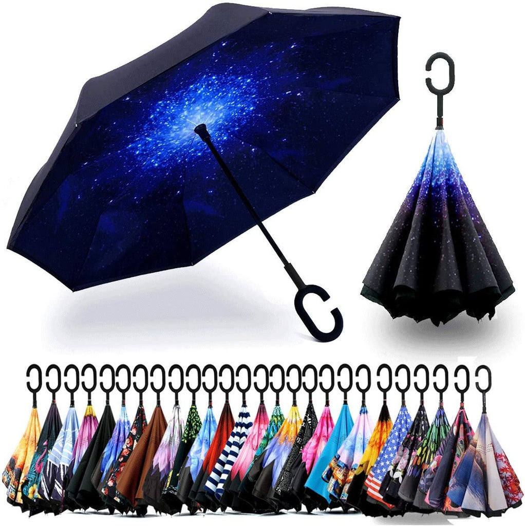 Siepasa Inverted Reverse Upside Down Umbrella
