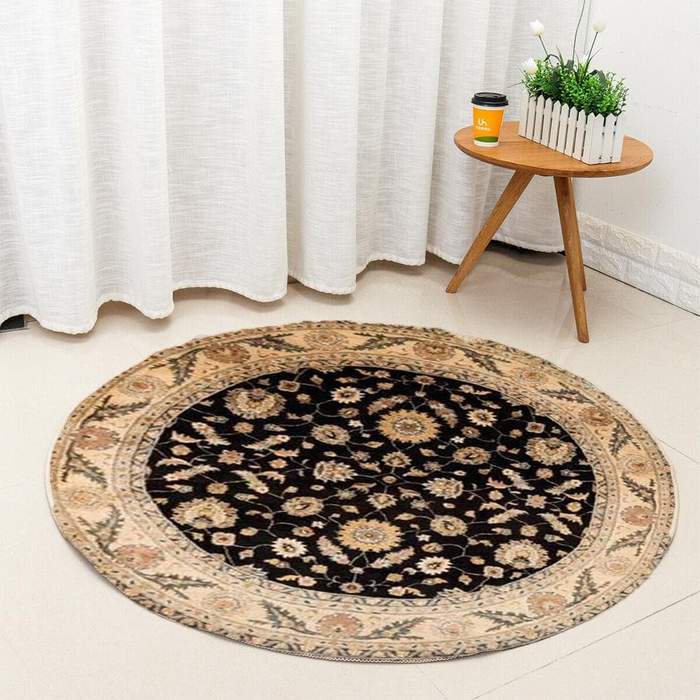 Black Ziegler Area Rug