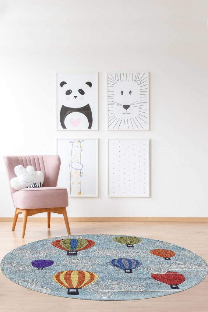 Multi-Color Kids Area Rug