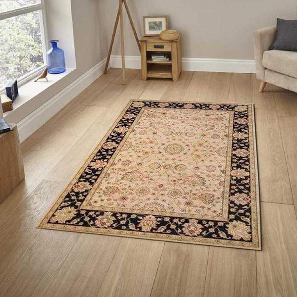 Give off a natural feel with bamboo, jute, or hemp rug