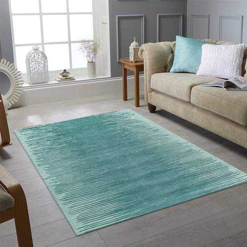 Aqua Transitional Area Rug