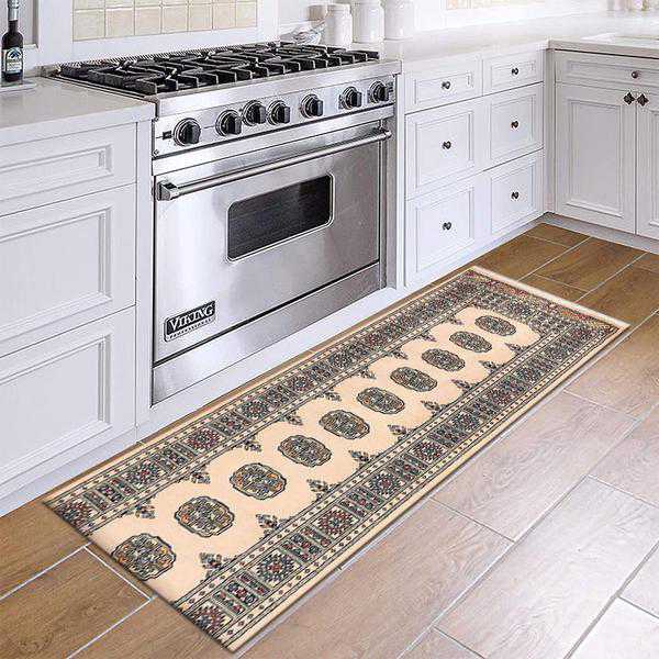 Ivory Bokhara Area Rug
