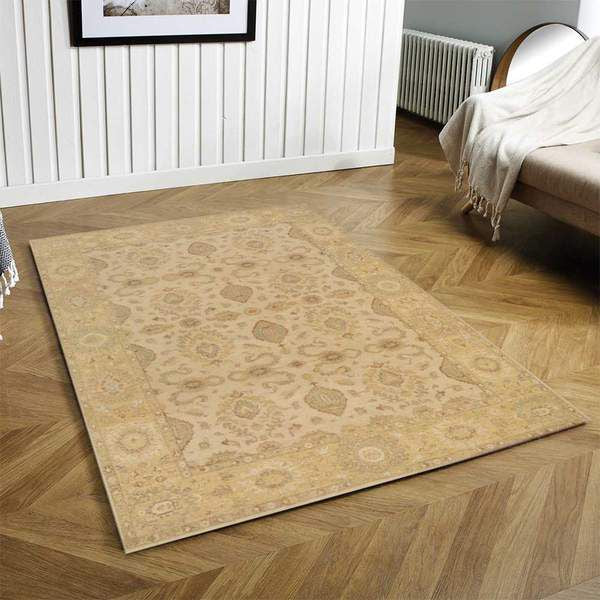 Ivory Ziegler Area Rug