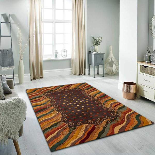 Multi-Color Geometric Area Rug