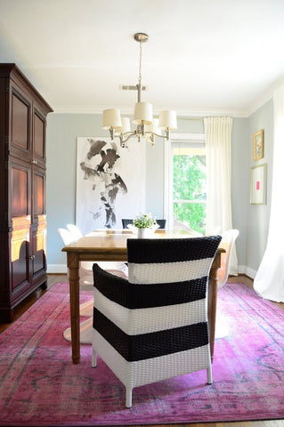 Custom Overdyed Oriental Rug Custom Overdyed Oriental Rug