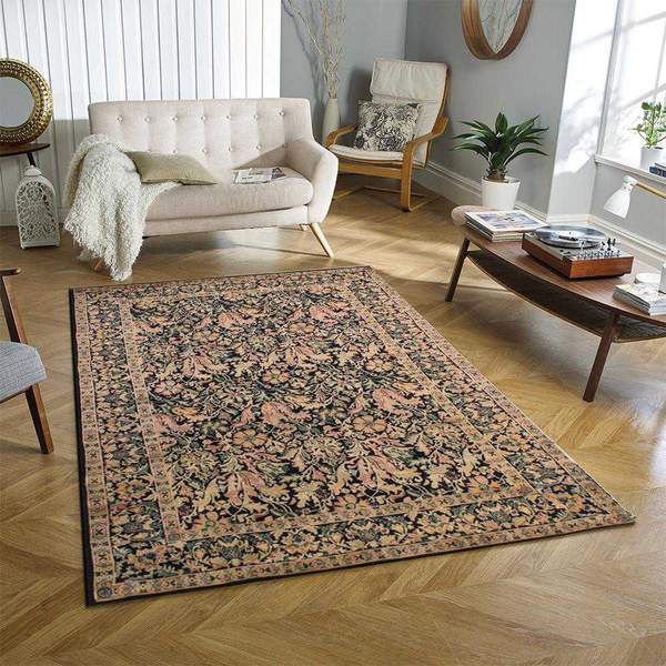 Black Persian Area Rug