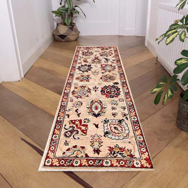 Ivory Oushak Area Rug