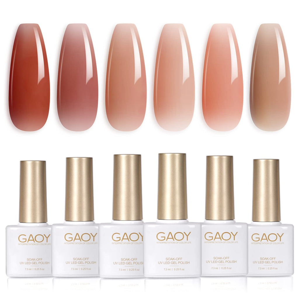 GAOY Icy Jelly Gel Polish Set