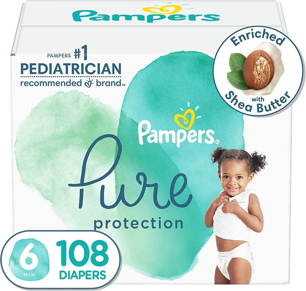 Pampers Pure Protection Hypoallergenic Diapers