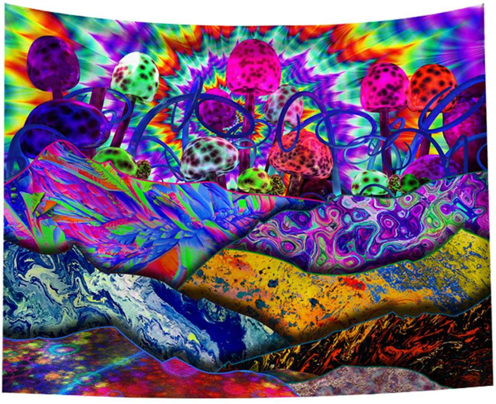 Veemonik Psychedelic Mountain Tapestry