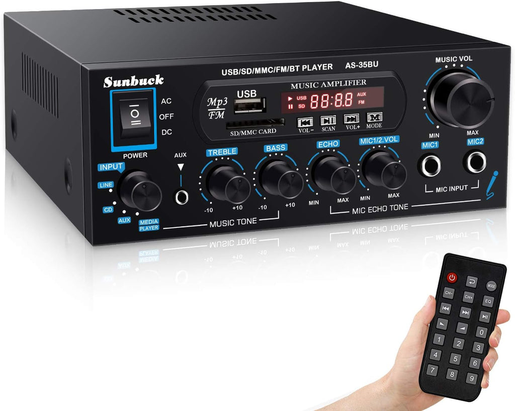 Sunbuck Home Audio Amplifier Stereo Receivers