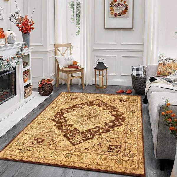 What are sprouts on wool rugs?