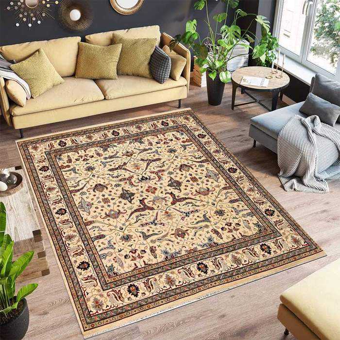 Ivory Ziegler Area Rug