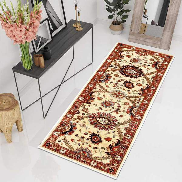 Ivory Oushak Area Rug