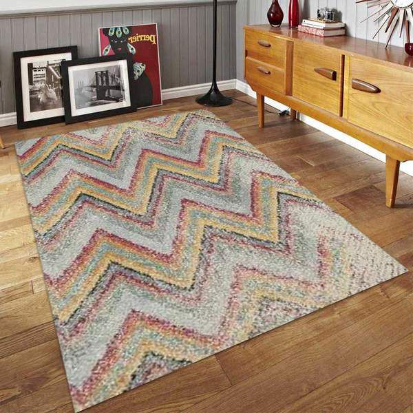 Multi-Color Boho Chic Area Rug