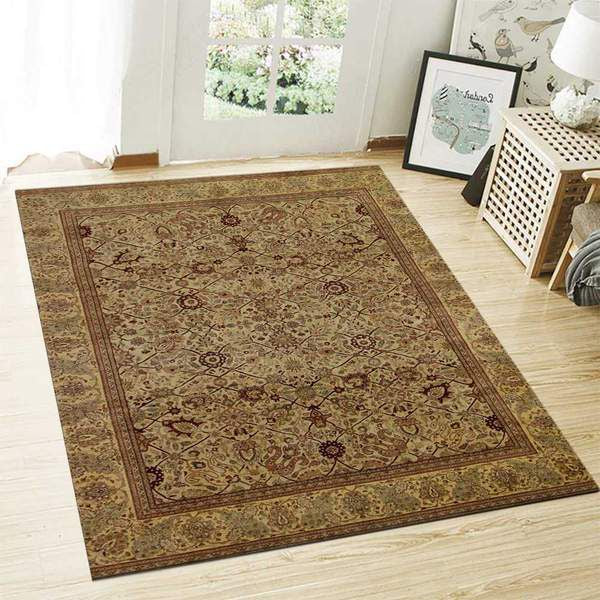 Tan Ziegler Area Rug