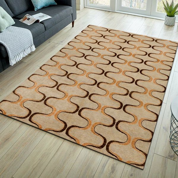 Tan Ziegler Area Rug