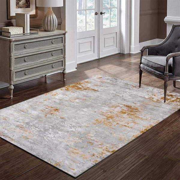 Grey Contemporary Area Rug