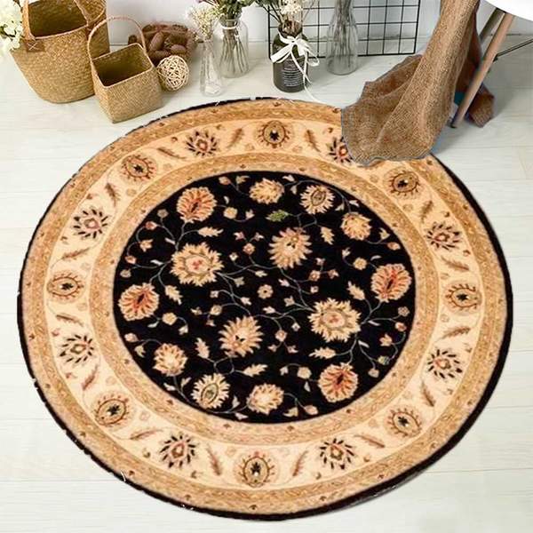 Black Ziegler Area Rug