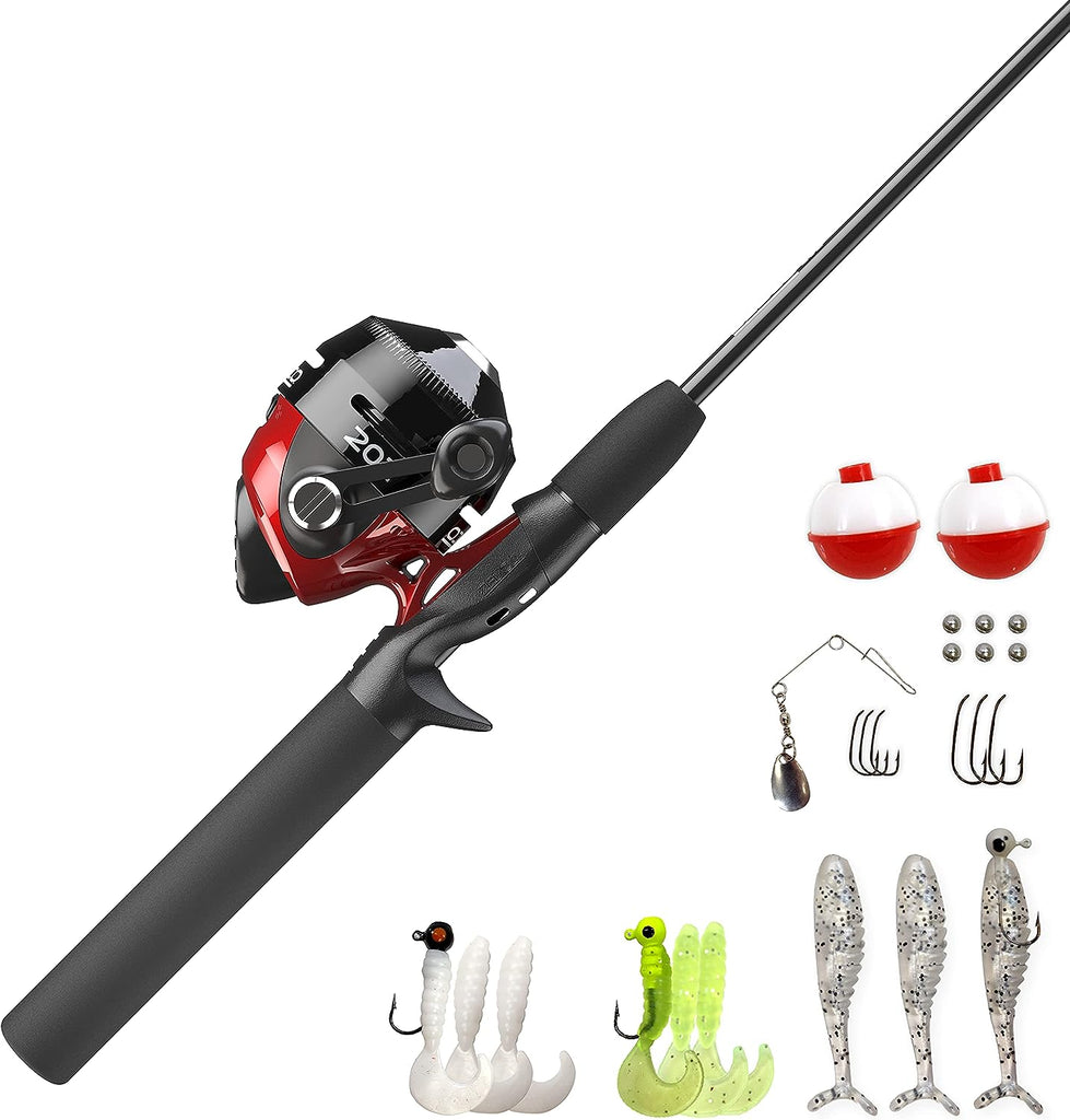 Zebco Spinning Reels and Fishing Rods