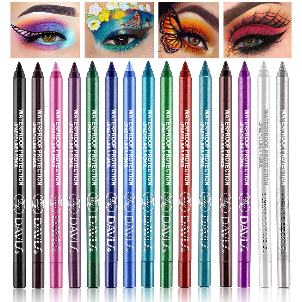 LemonSac Colorful Eyeliner Pencil Set