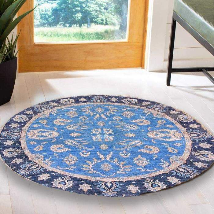 Blue Ziegler Area Rug