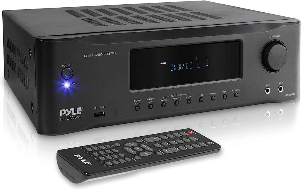 Pyle Home Speaker Subwoofer Sound Receiver