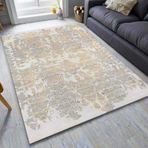 Beige Boho Chic Area Rug