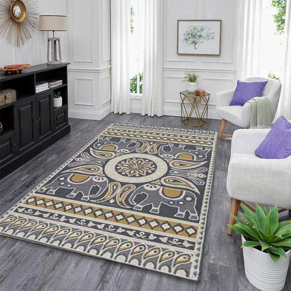 Multi-Color Boho Chic Area Rug