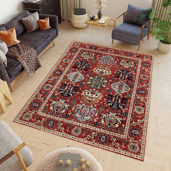 Multi-Color Oushak Area Rug