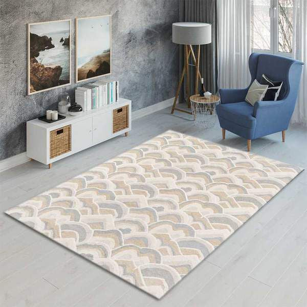 Multi-Color Geometric Area Rug