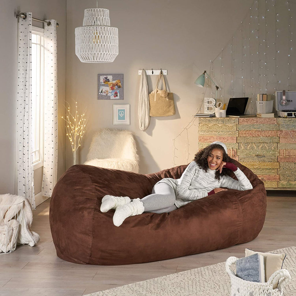 Traditional Suede Bean Bag