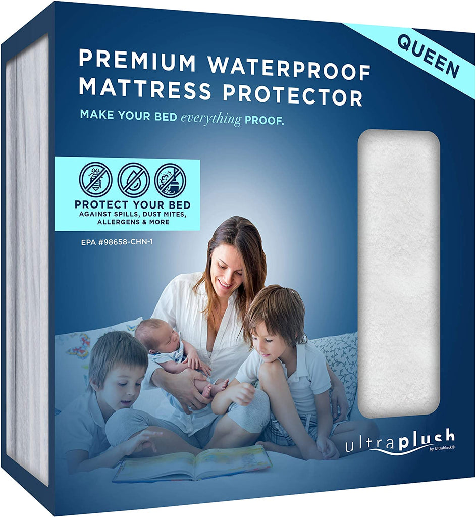 UltraBlock Ultra Plush Premium Waterproof Mattress Protector