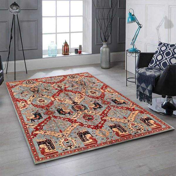 Grey Ziegler Area Rug