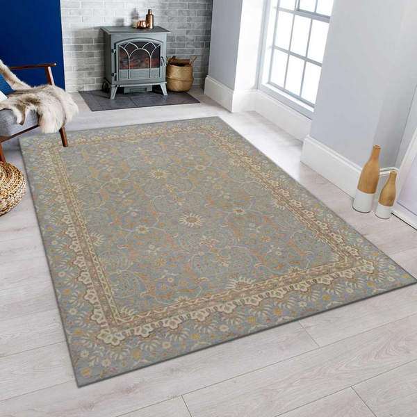 Grey Ziegler Area Rug